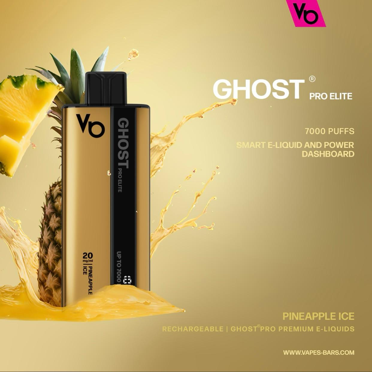 New Ghost Pro Elite 7000 Puffs by Vapes Bars In Uae