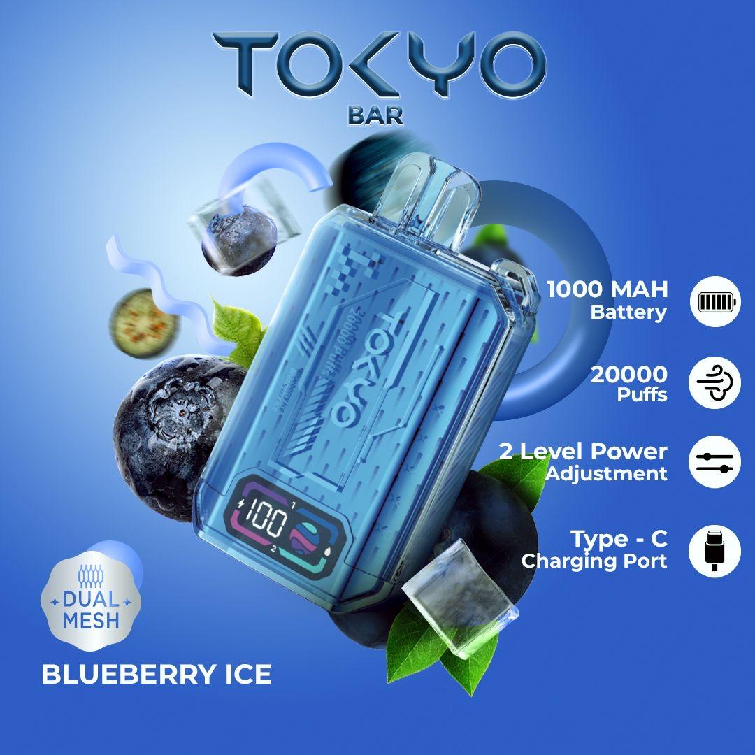 TOKYO Bar 20000 Puffs Disposable Vape by Tokyo E-Liquid Brand|