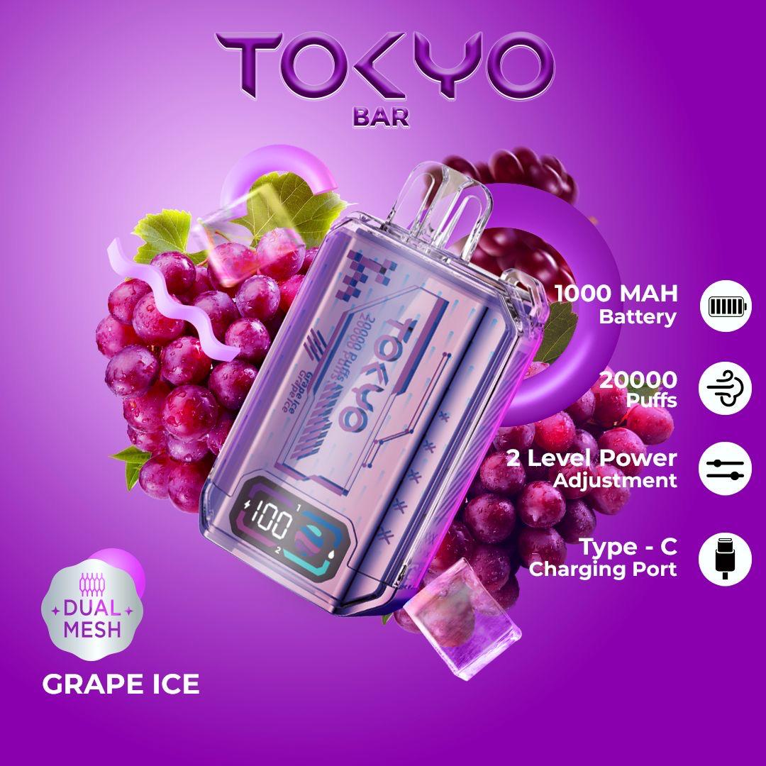 TOKYO Bar 20000 Puffs Disposable Vape by Tokyo E-Liquid Brand|