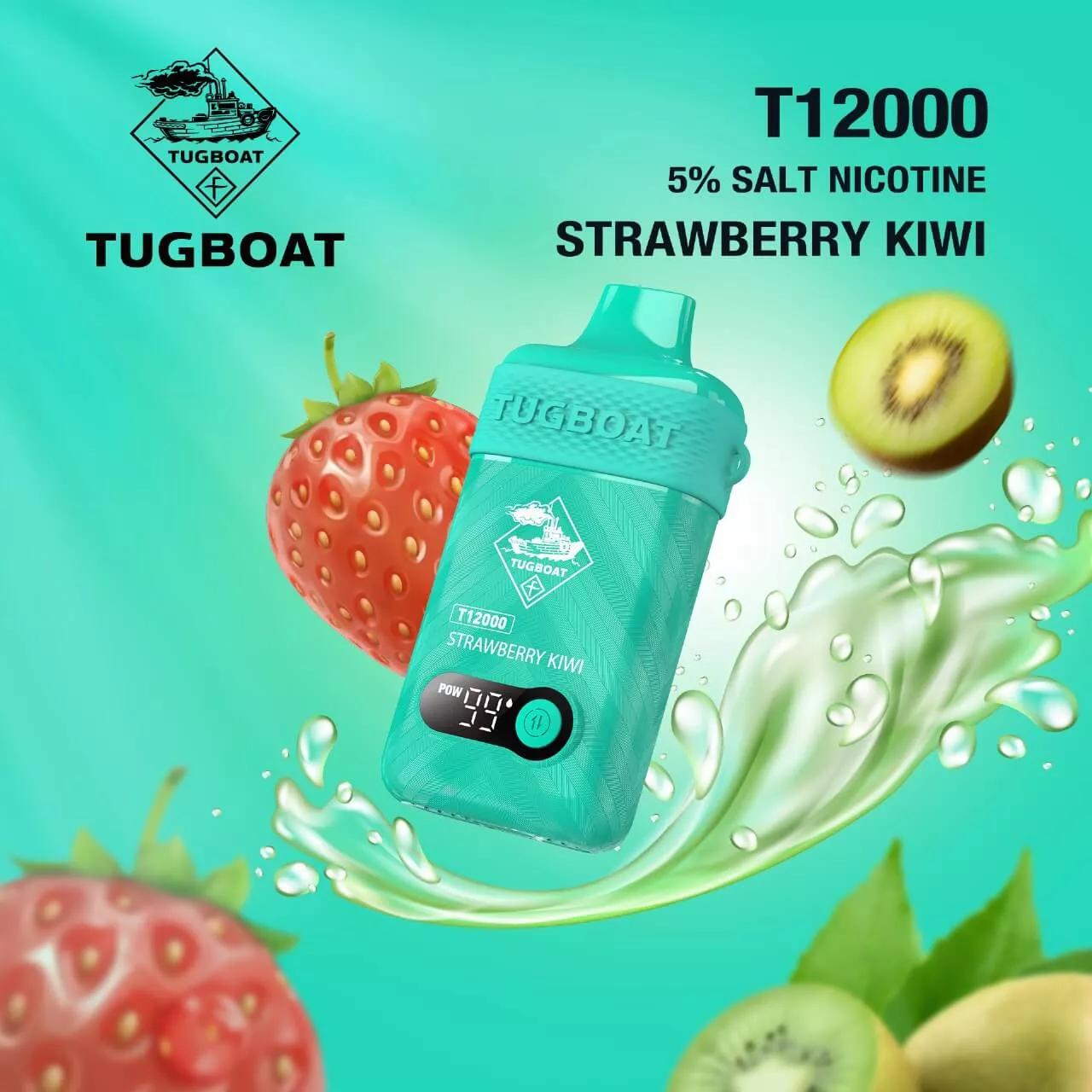 TUGBOAT T12000 PUFFS - DISPOSABLE VAPE BY TUGBOAT BRAND IN DUBAI|