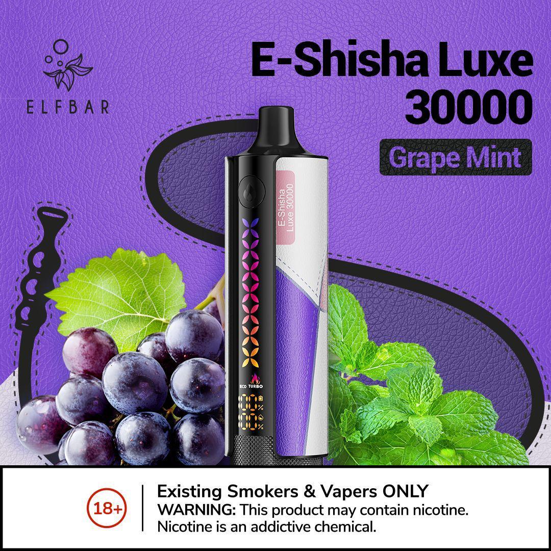 Elfbar Luxe 30K Puffs E-Shisha System Dubai