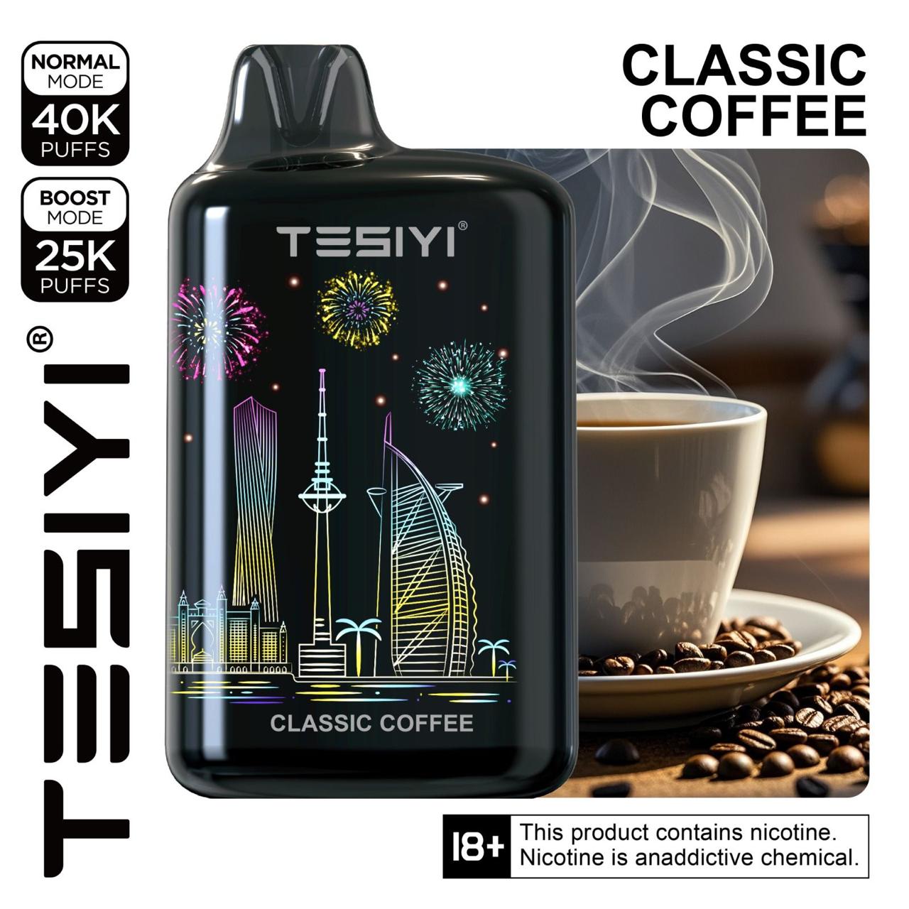 Buy Tesiyi Ultra Max 40000 Puffs Disposable Vape Online Shop Dubai