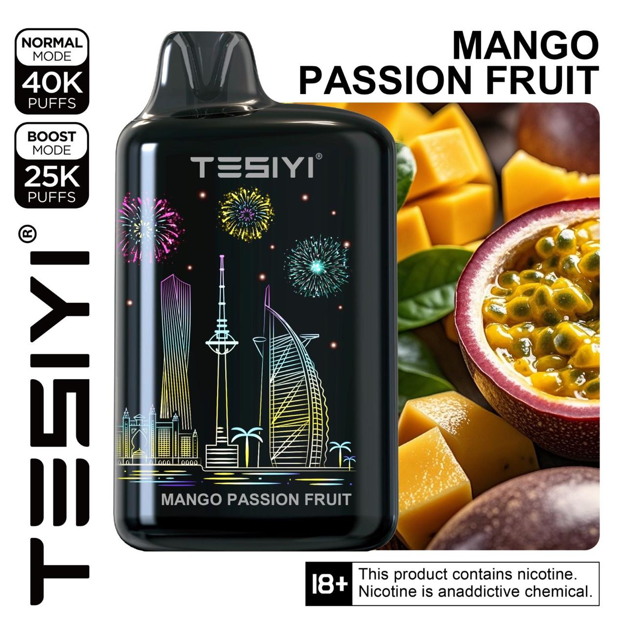 Buy Tesiyi Ultra Max 40000 Puffs Disposable Vape Online Shop Dubai