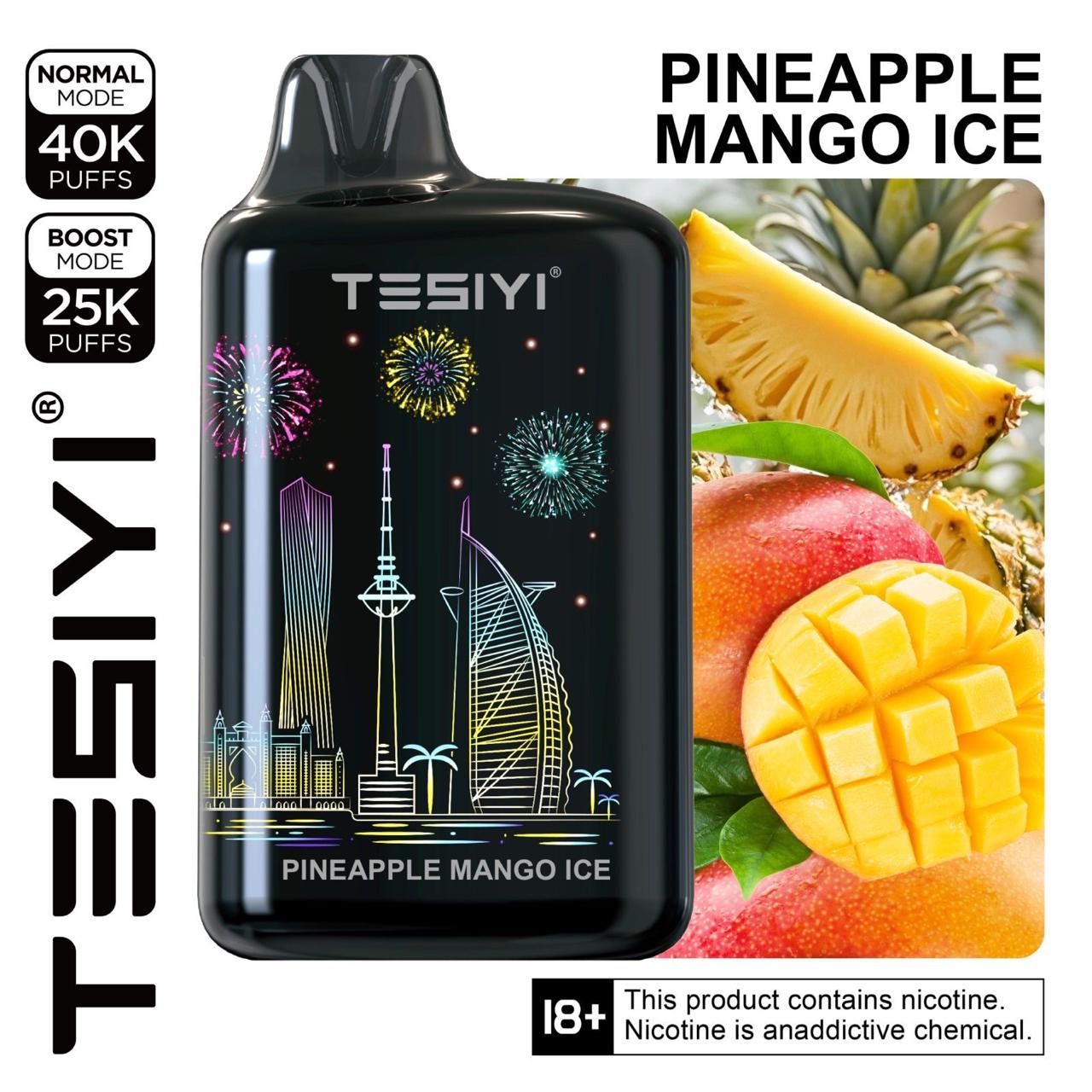 Buy Tesiyi Ultra Max 40000 Puffs Disposable Vape Online Shop Dubai
