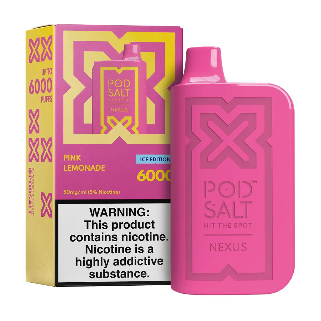 New POD SALT NEXUS 6000 Puffs With Ice Edition|Dubai