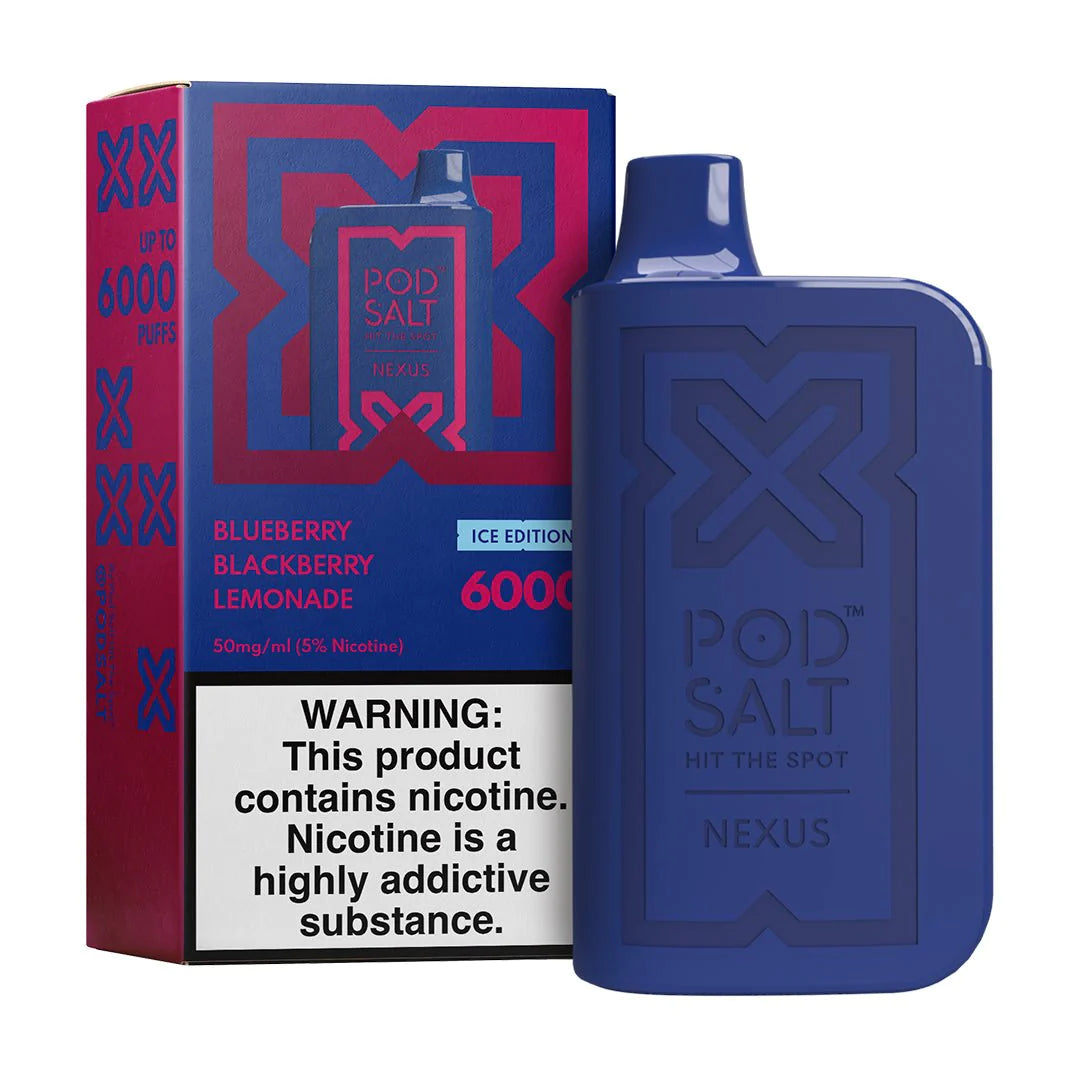 New POD SALT NEXUS 6000 Puffs With Ice Edition|Dubai