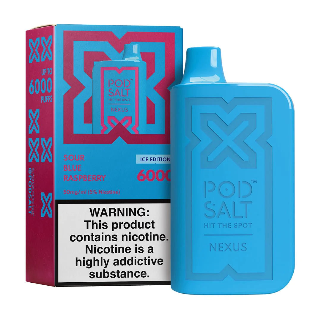 New POD SALT NEXUS 6000 Puffs With Ice Edition|Dubai