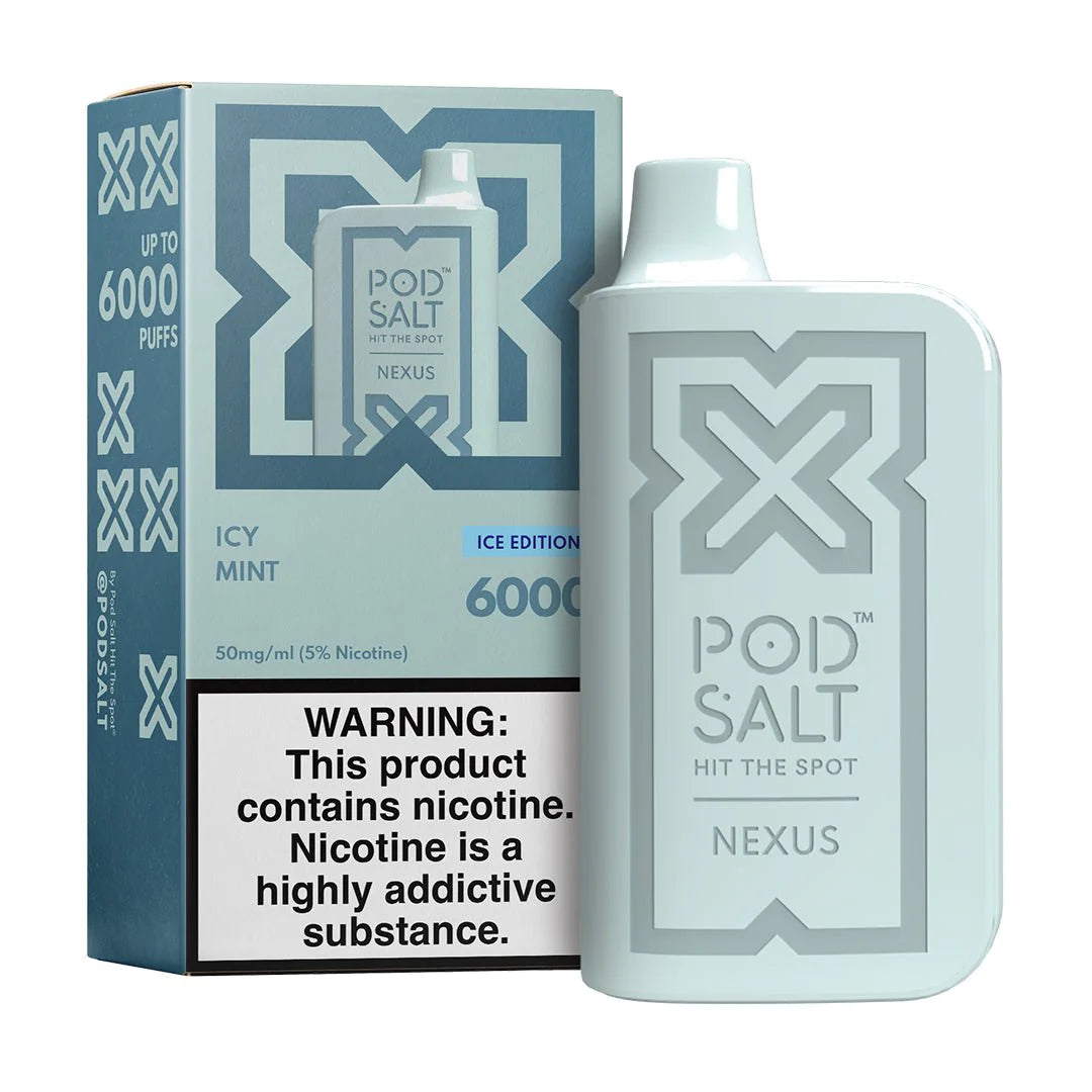 New POD SALT NEXUS 6000 Puffs With Ice Edition|Dubai