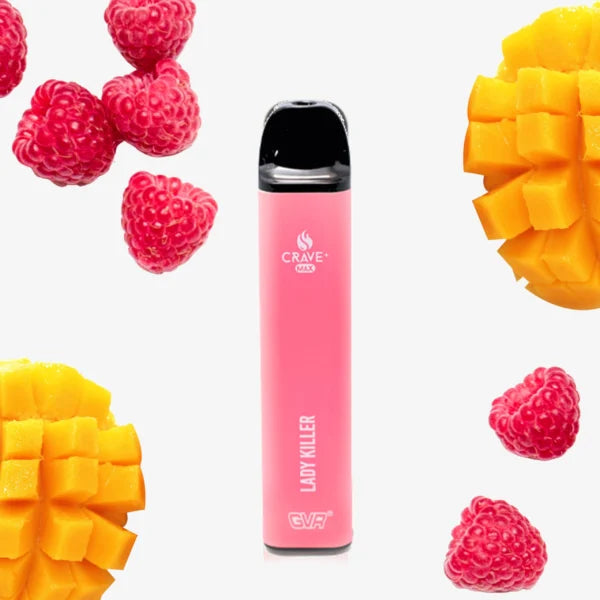 NEW CRAVE MAX 2500 PUFFS DISPOSABLE VAPE