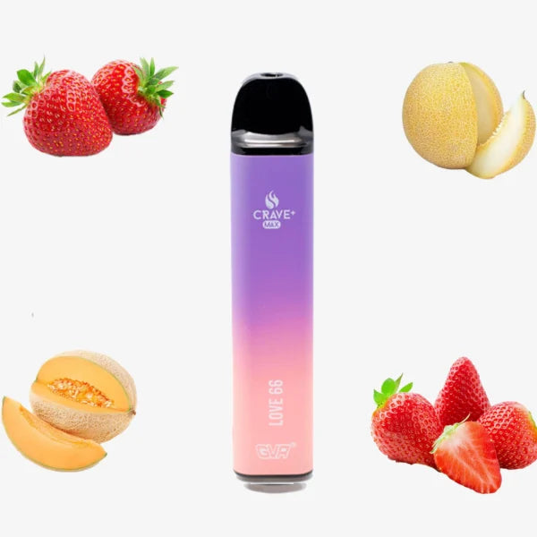 NEW CRAVE MAX 2500 PUFFS DISPOSABLE VAPE