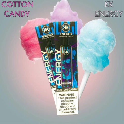 New KK ENERGY 5000 Puffs Rechargeable Disposable