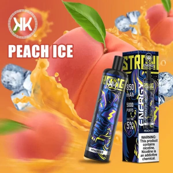 New KK ENERGY 5000 Puffs Rechargeable Disposable