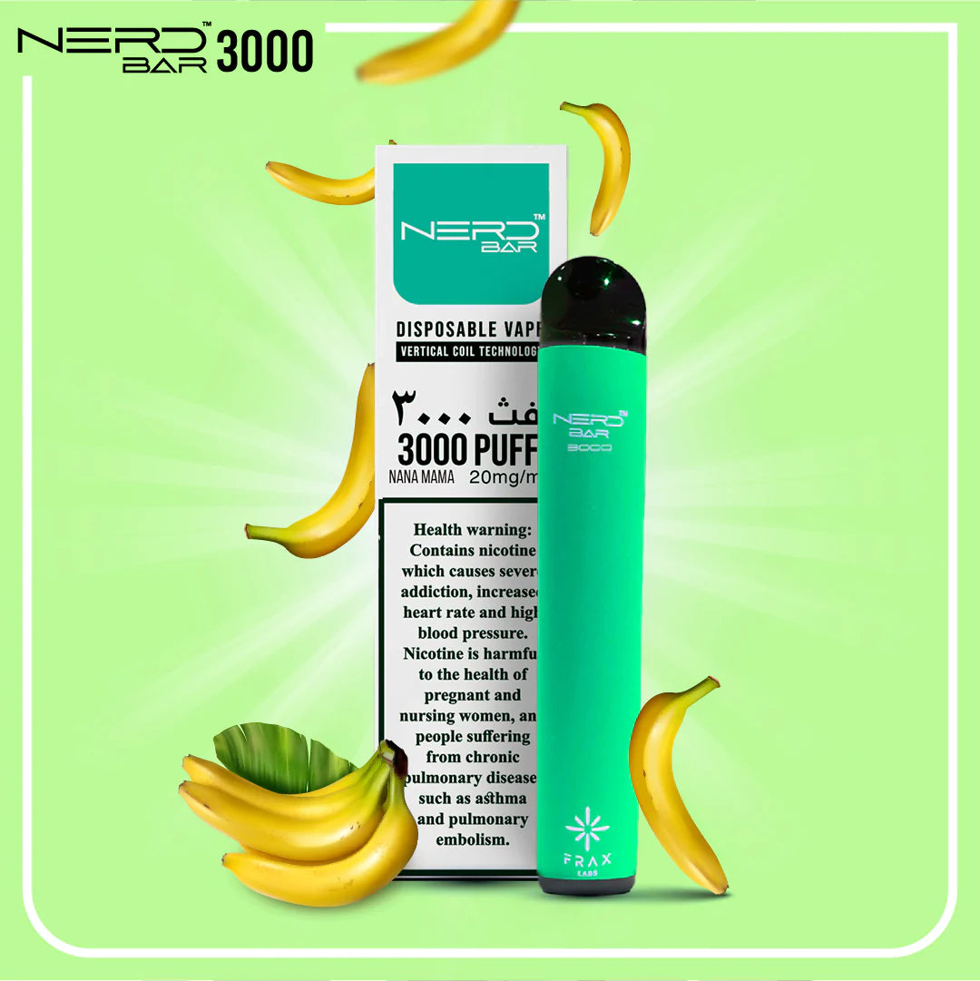 Nerd Bar 3000 Puffs Disposable