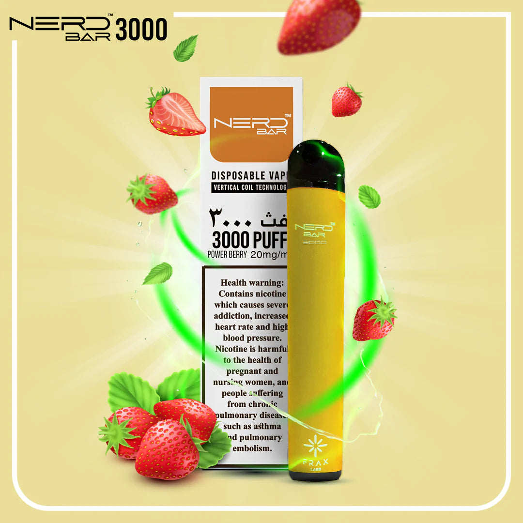 Nerd Bar 3000 Puffs Disposable