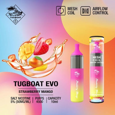 Tugboat EVO 4500 Puffs