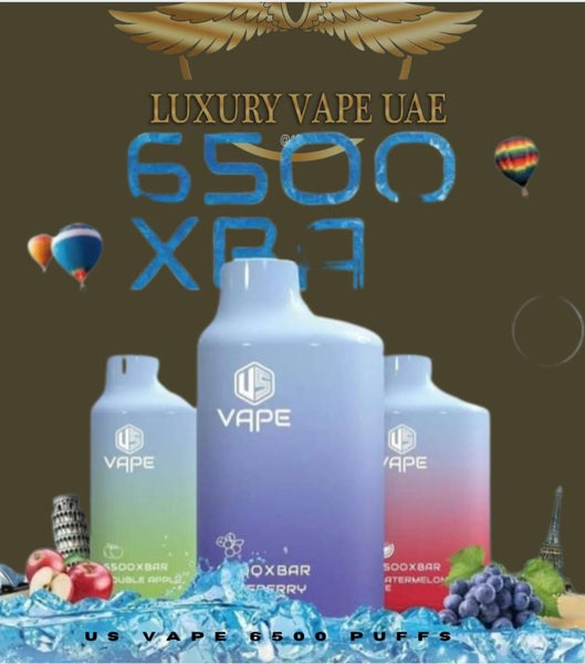 US VAPE 6500 X BAR RECHARGEABLE DISPOSABLE VAPE Luxury Smoke AE US VAPE 6500 X BAR RECHARGEABLE DISPOSABLE VAPE Luxury Smoke AE