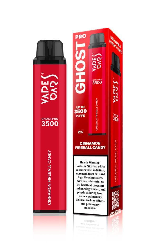 NEW VAPE BAR GHOST PRO 3500 PUFFS DISPOSABLE