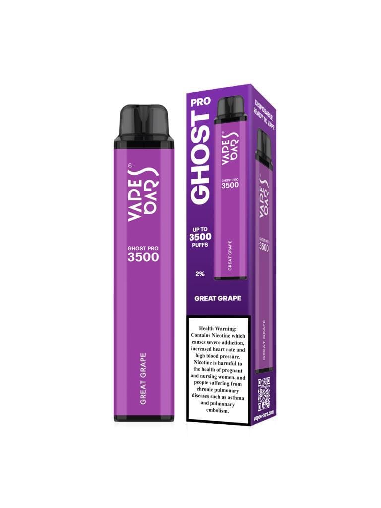 NEW VAPE BAR GHOST PRO 3500 PUFFS DISPOSABLE