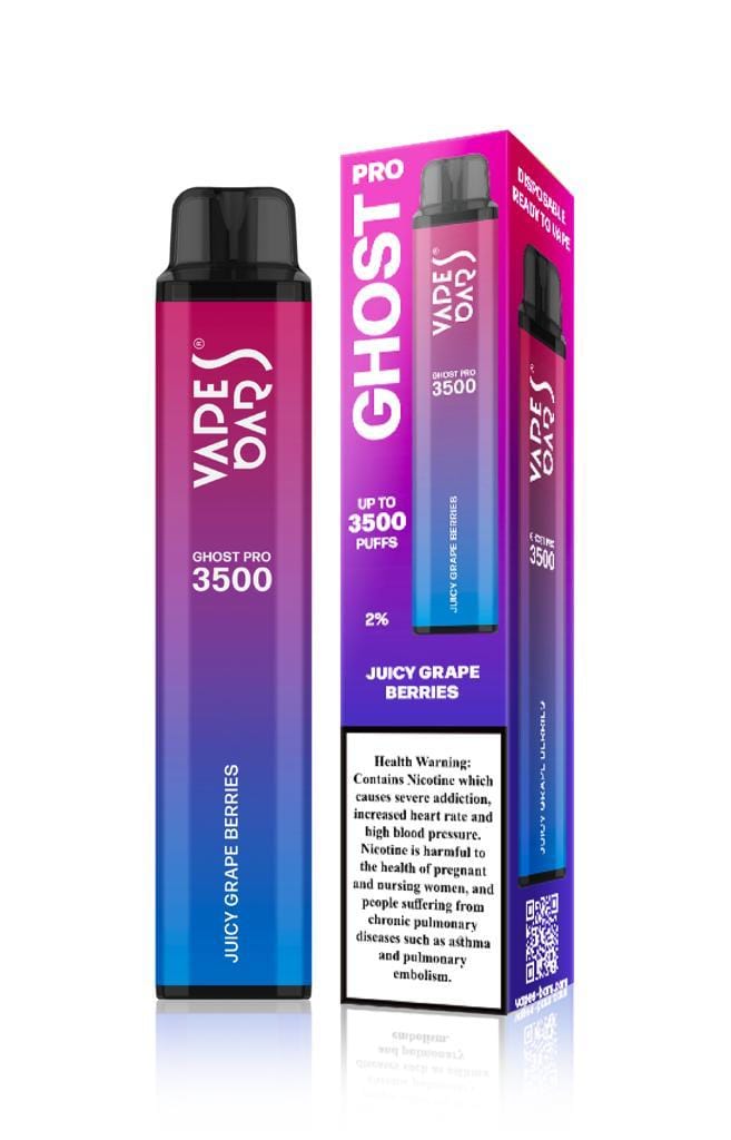 NEW VAPE BAR GHOST PRO 3500 PUFFS DISPOSABLE