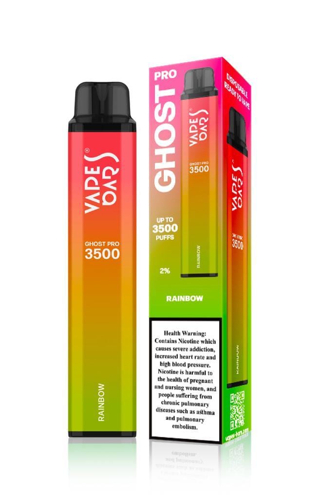 NEW VAPE BAR GHOST PRO 3500 PUFFS DISPOSABLE