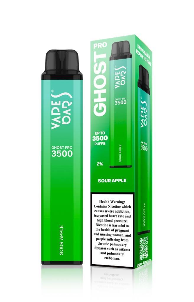 NEW VAPE BAR GHOST PRO 3500 PUFFS DISPOSABLE