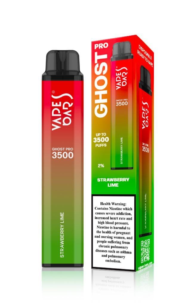 NEW VAPE BAR GHOST PRO 3500 PUFFS DISPOSABLE