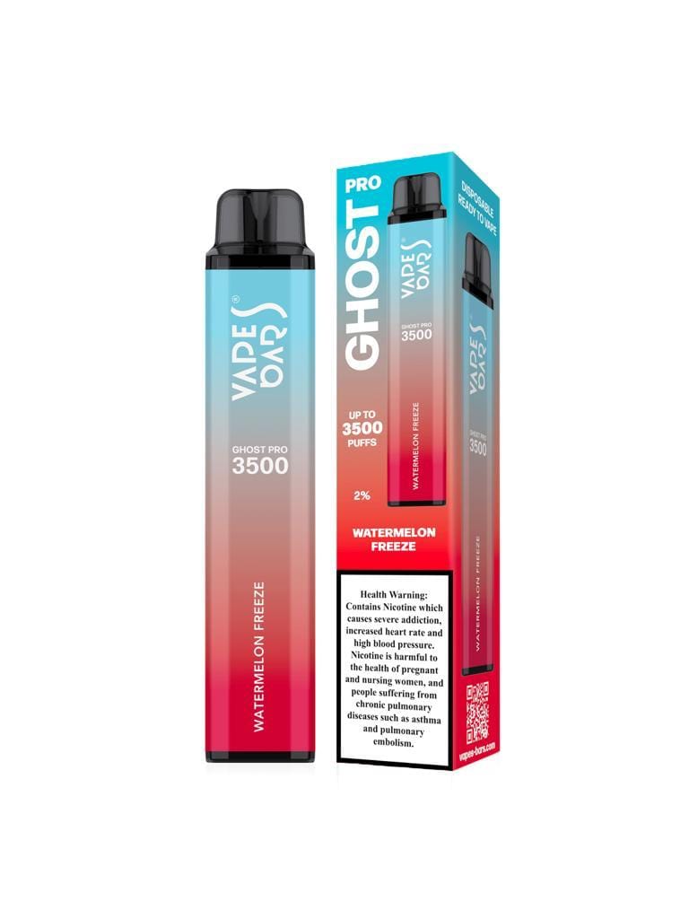 NEW VAPE BAR GHOST PRO 3500 PUFFS DISPOSABLE