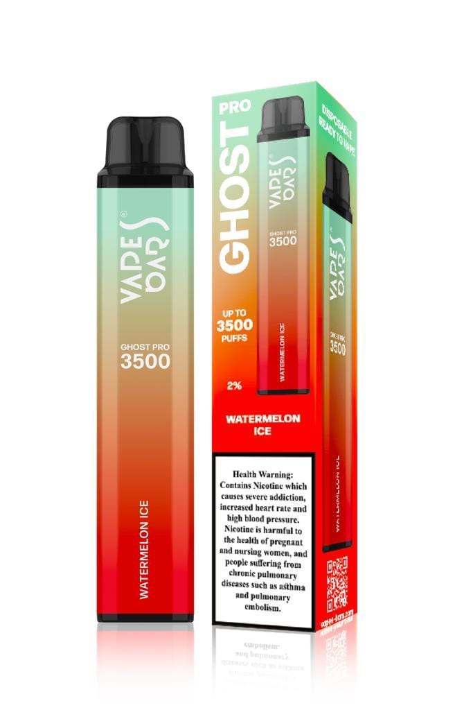 NEW VAPE BAR GHOST PRO 3500 PUFFS DISPOSABLE
