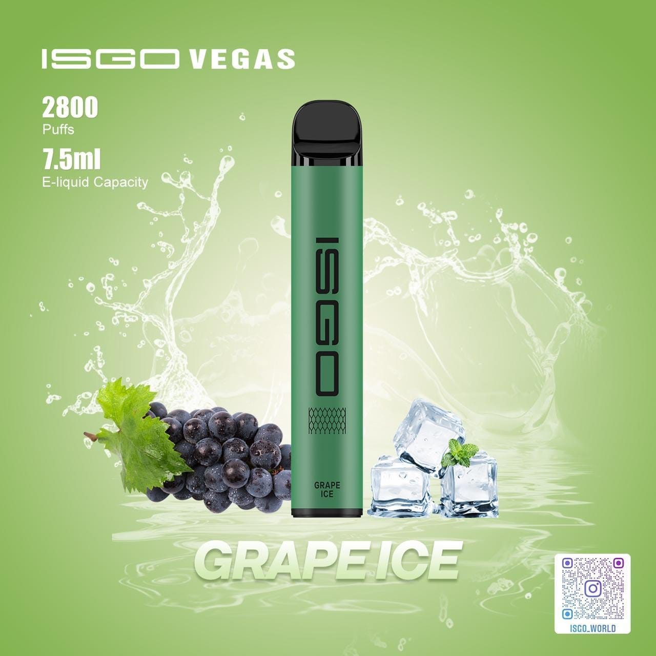 ISGO VEGAS 2800 Puffs 2% DISPOSABLE VAPE