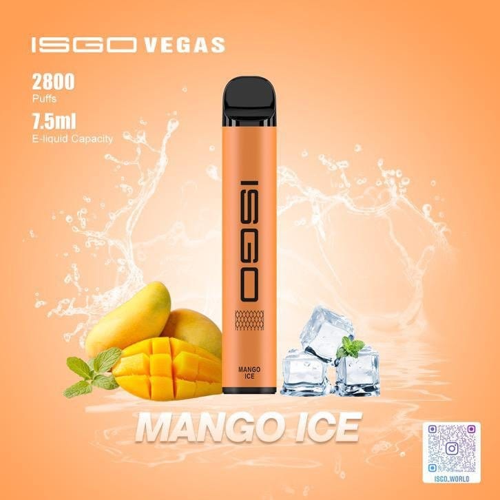 ISGO VEGAS 2800 Puffs 2% DISPOSABLE VAPE