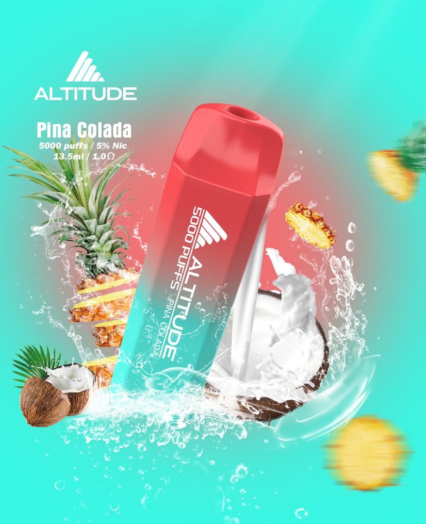 Altitude 5000 puffs Rechargeable Disposable Starter Kit