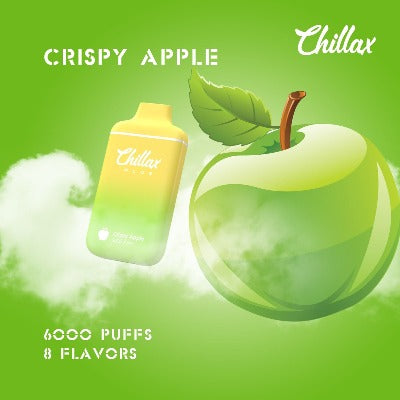 CHILLAX PLUS RECHARGEABLE DISPOSABLE POD 6000 PUFF