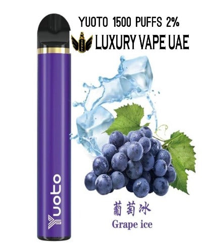 Yuoto Disposable Vape 900mAh 1500 Puffs
