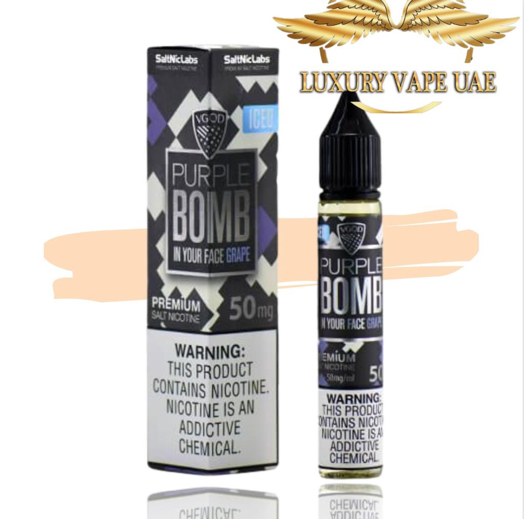 VGOD E-LIQUID 60ML PURPLE BOMB ICED