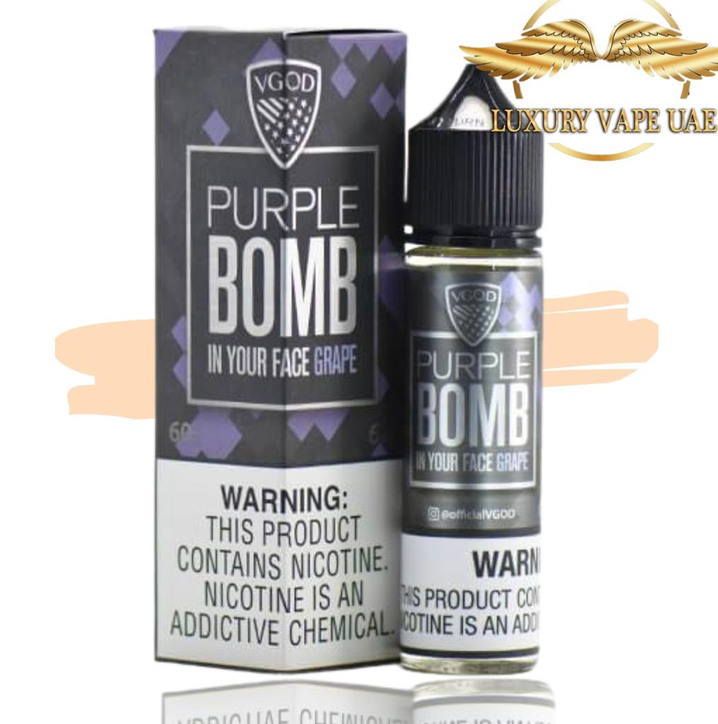 VGOD PURPLE BOMB 60ML E-JUICE IN DUBAI
