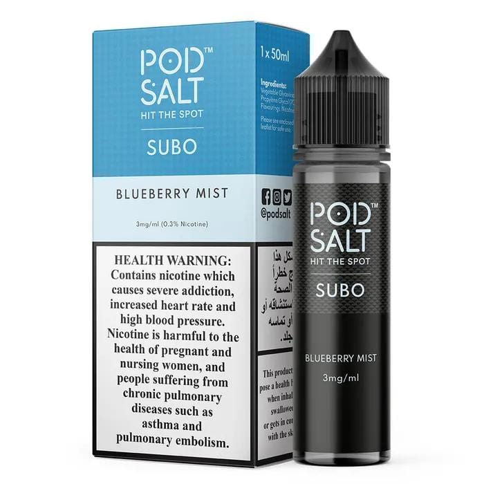 Pod Salt Subo Blueberry Mist 3mg/50ml in Dubai