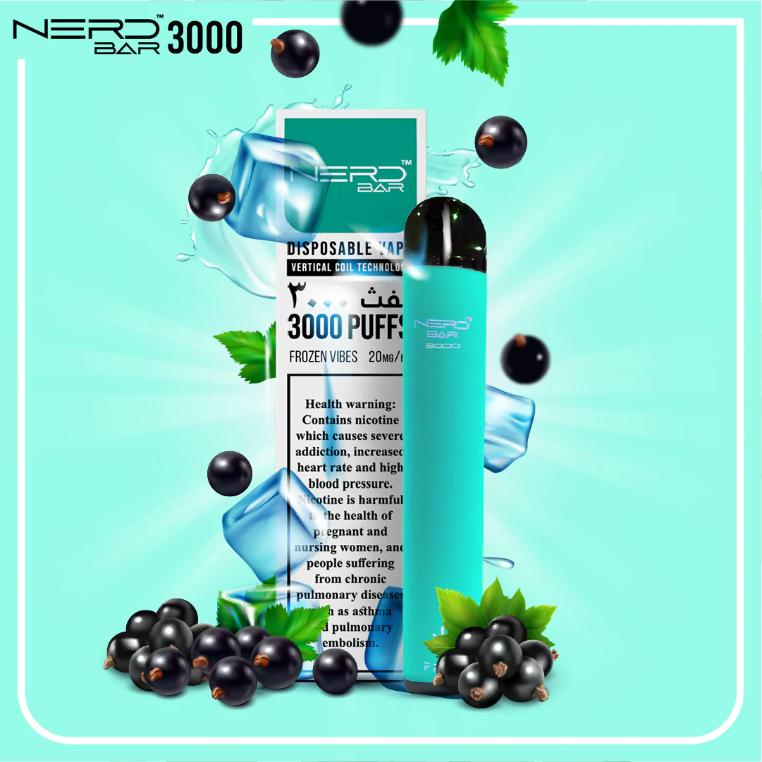 Nerd Bar 3000 Puffs Disposable