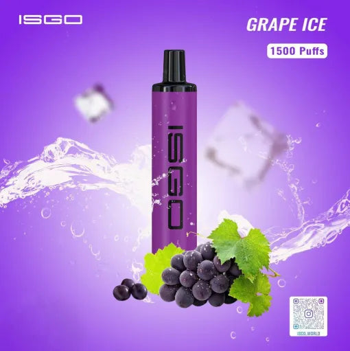 ISGO PARIS 1500 PUFFS DISPOSABLE IN DUBAI