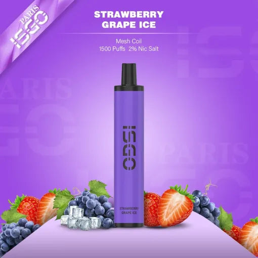 ISGO PARIS 1500 PUFFS DISPOSABLE IN DUBAI
