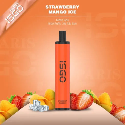 ISGO PARIS 1500 PUFFS DISPOSABLE IN DUBAI