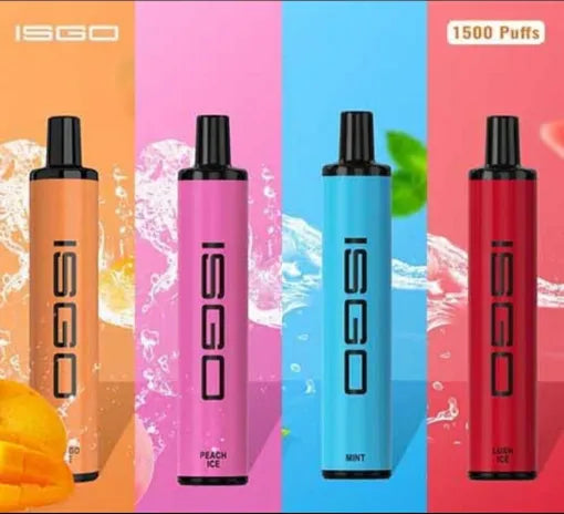 ISGO PARIS 1500 PUFFS DISPOSABLE IN DUBAI