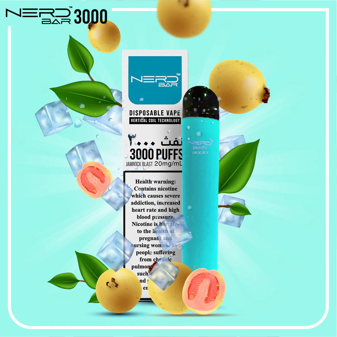 Nerd Bar 3000 Puffs Disposable