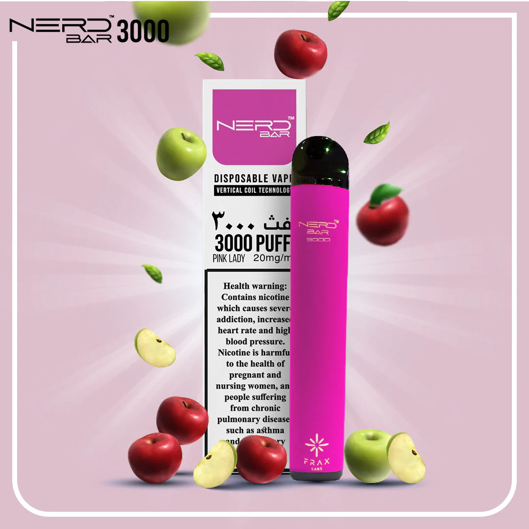 Nerd Bar 3000 Puffs Disposable