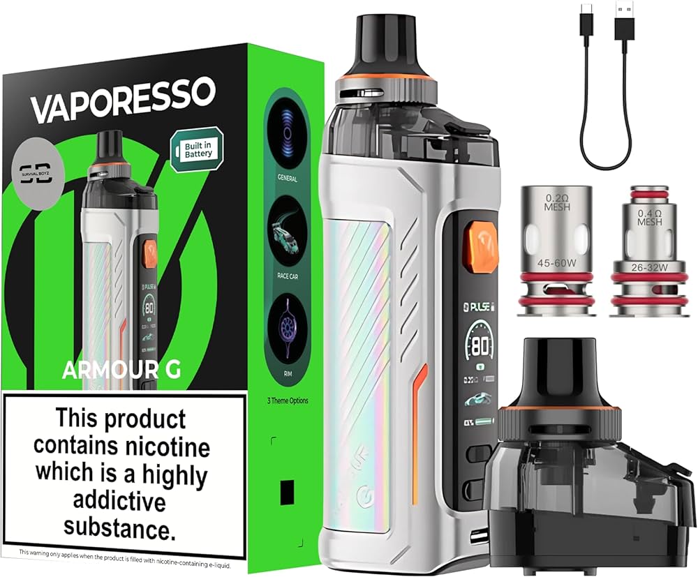 Vaporesso Armour G 80W Vape Kit – Best Sub-Ohm Pod Kit in Dubai UAE