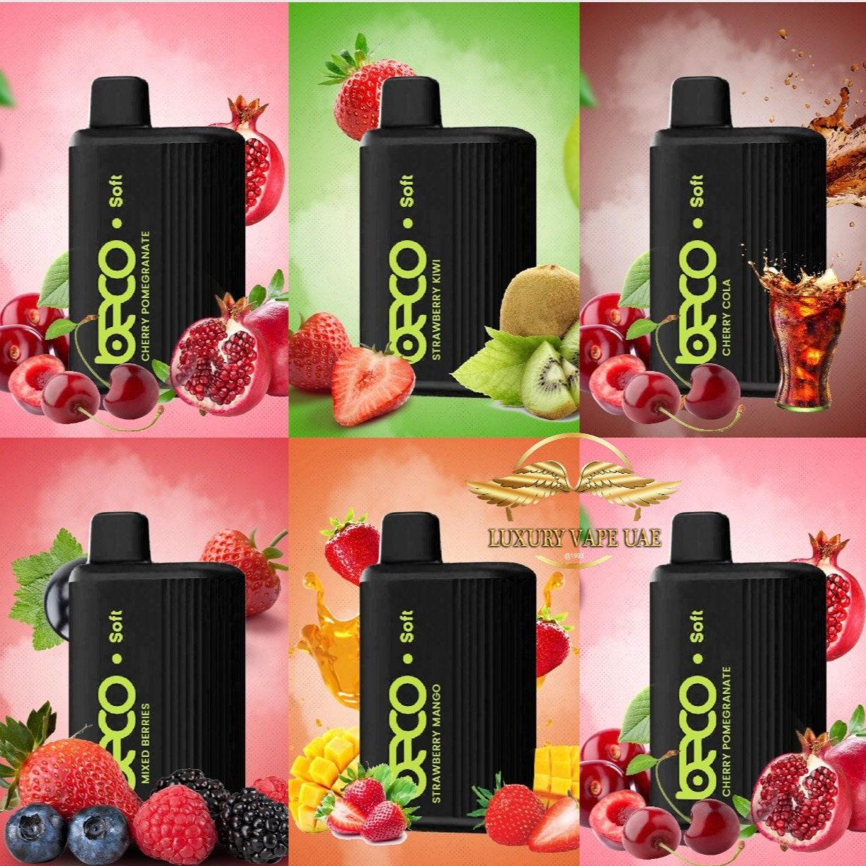 BECO Soft-6000 Puffs With 20MG Nicotine|Best Price Luxury Smoke AE BECO Soft-6000 Puffs With 20MG Nicotine|Best Price Luxury Smoke AE