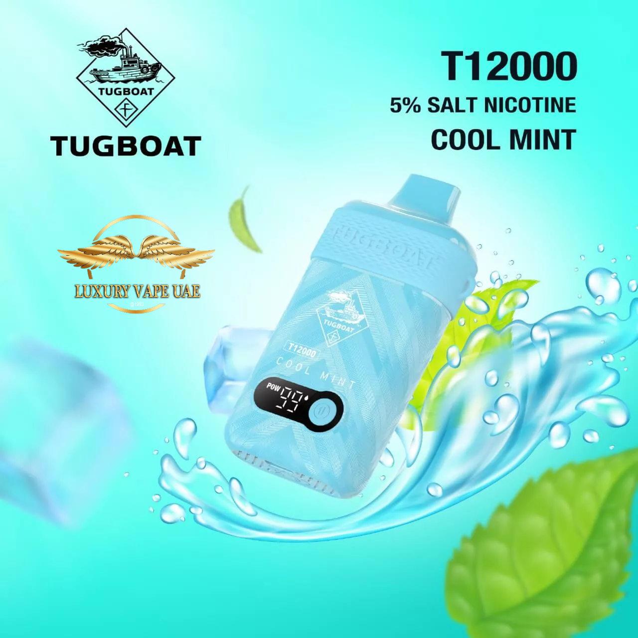 COOL MINT BY TUGBOAT T12000 PUFFS - IN  DUBAI|