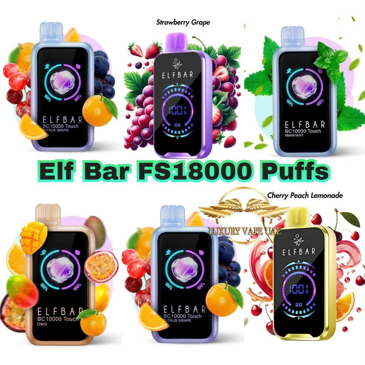 Elf Bar FS 18000 Disposable-Vape Pen|Dubai Luxury Smoke AE Elf Bar FS 18000 Disposable-Vape Pen|Dubai Luxury Smoke AE