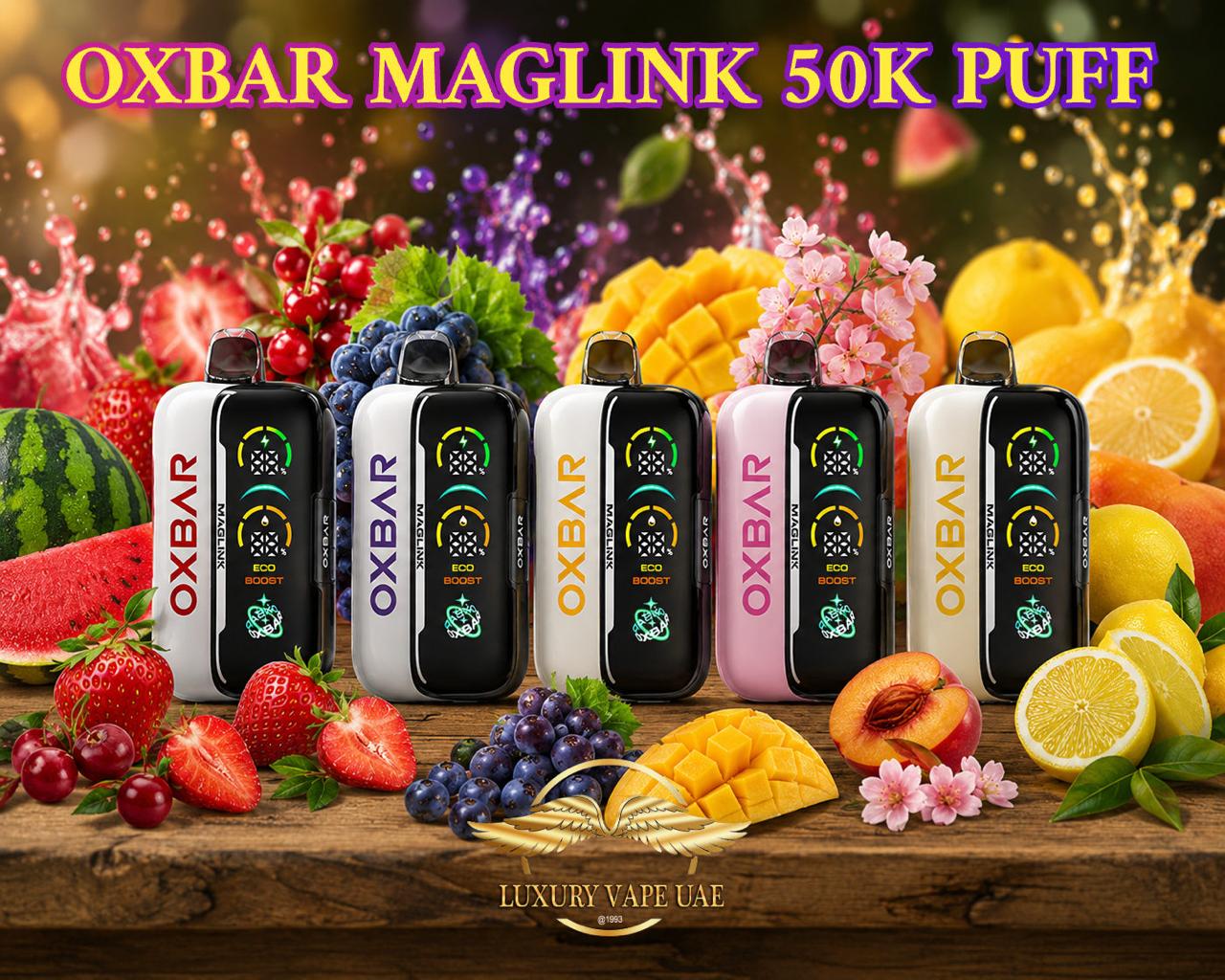 OXBAR Maglink 50K Only Pod Dubai& Abu Dhabi