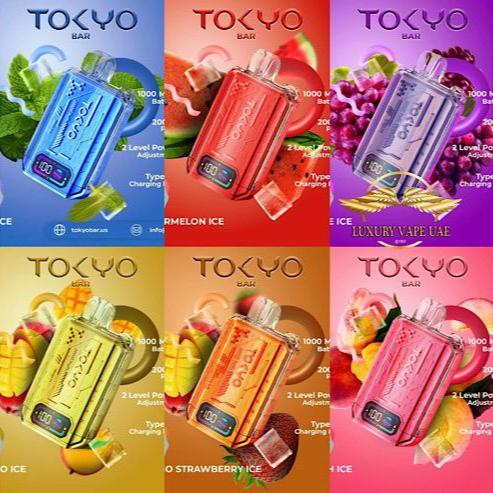 TOKYO Bar 20000 Puffs Disposable Vape by Tokyo E-Liquid Brand|