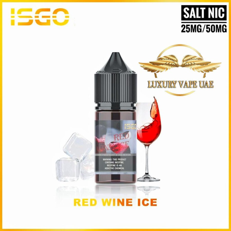 RED WINE ICE BY ISGO SALTNIC 30ML